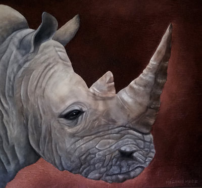Rhino, Endangered Species, Horn, Quilt, Quilting, Art, Fiber Art, Artworks, Acrylic Painting, Nature, Nature Art